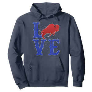 Let's Go BFB Hoodie WNY Pride Mafia Gift Wild American Bison Lovers TS10 Navy Print Your Wear