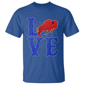 Let's Go Buffalo T Shirt WNY Pride Mafia Gift Wild American Bison Lovers TS10 Royal Blue Print Your Wear