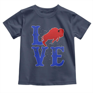 Let's Go BFB Toddler T Shirt WNY Pride Mafia Gift Wild American Bison Lovers TS10 Navy Print Your Wear
