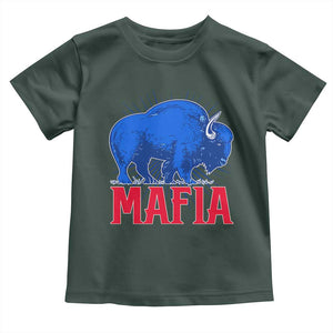 Let's Go Buffalo Toddler T Shirt Funny Mafia Gift WNY Pride TS10 Dark Forest Green Print Your Wear
