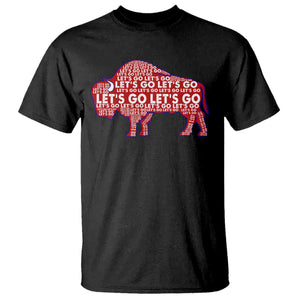 Let's Go Buffalo T Shirt WNY Pride Fan Apparel TS10 Black Print Your Wear