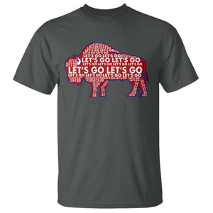 Let's Go BFB T Shirt WNY Pride Fan Apparel TS10 Dark Heather Print Your Wear