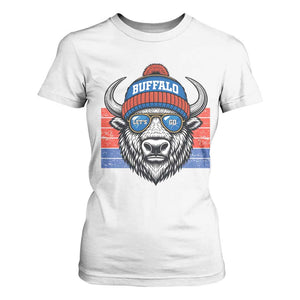 Buffalo Football T Shirt For Women Vintage 90s Bill Fan Game Day TS10 White Print Your Wear
