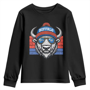 BFB Football Youth Sweatshirt Vintage 90s Sports Fan Game Day TS10 Black Print Your Wear