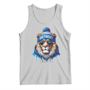 LF Game Day Tank Top Wearing Glasses Sunday Football Fan Apparel TS10 Ash Print Your Wear