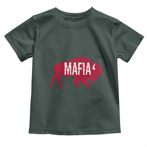 Let's Go BF Toddler T Shirt Funny Mafia WNY Pride Red BFB Sports Fan TS10 Dark Forest Green Print Your Wear