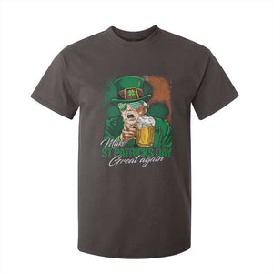 Funny Trump St Patricks Day T Shirt For Kid Make St Patricks Day Great Again TS10 Dark Chocolate Print Your Wear