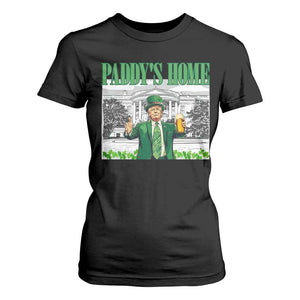 Funny Trump St Patricks Day T Shirt For Women Paddy's Home White House TS10 Black Print Your Wear