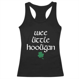 St Patricks Kids Wee Little Hooligan Racerback Tank Top TS10 Black Print Your Wear