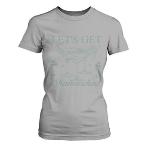 Lets Get Shamrocked St Patricks Day T Shirt For Women TS10 Sport Gray Print Your Wear