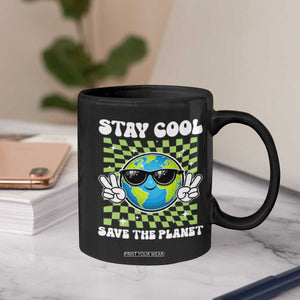 Groovy Earth Day Save The Planet Coffee Mug TS10 Print Your Wear