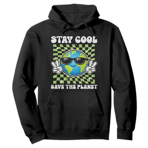 Groovy Earth Day Save The Planet Hoodie TS10 Black Print Your Wear