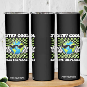 Groovy Earth Day Save The Planet Skinny Tumbler TS10 Print Your Wear