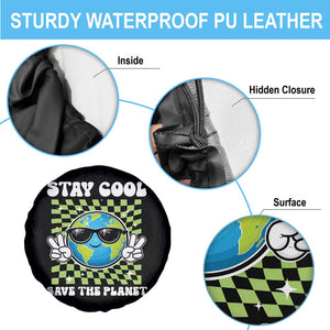 Groovy Earth Day Save The Planet Spare Tire Cover TS10 Print Your Wear