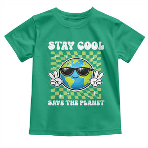 Groovy Earth Day Save The Planet Toddler T Shirt TS10 Irish Green Print Your Wear