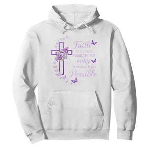 Christian Jesus Hoodie Vintage Bible Verse Printed Faith Blessed Inspirational Girl TS10 White Print Your Wear