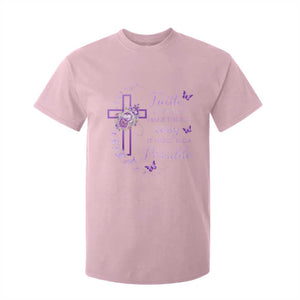Christian Jesus T Shirt For Kid Vintage Bible Verse Printed Faith Blessed Inspirational Girl TS10 Light Pink Print Your Wear