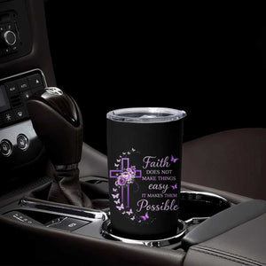 Christian Jesus Tumbler Cup Vintage Bible Verse Printed Faith Blessed Inspirational Girl TS10 Print Your Wear