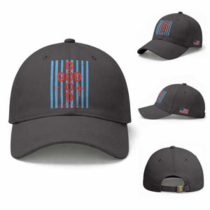 Christian Jesus Lovers Baseball Cap Striped Preppy God Is Good All The Time TS10 Baseball Cap Universal Fit Dark Gray Print Your Wear