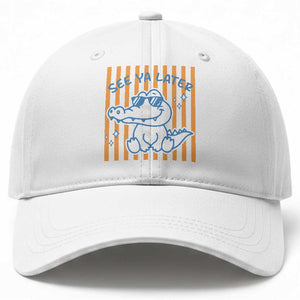 See You Later Alligator Baseball Cap Funny Last Day End of Year Teacher Summer Gift TS10 Print Your Wear