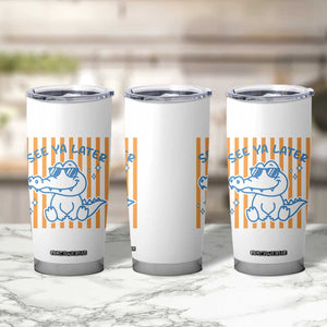 See You Later Alligator Tumbler Cup Funny Last Day End of Year Teacher Summer Gift TS10 Print Your Wear