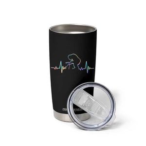 Fun Hand Boop Nose Bigfoot Cat Tumbler Cup Heartbeat Sasquatch Cat Lover Animal Silhouette TS10 Print Your Wear