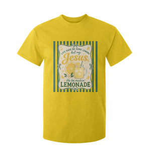 Jesus Lemonade T Shirt For Kid Funny Christian Life Gave Me Lemons But My Jesus Makes Lemonade TS10 Daisy Print Your Wear