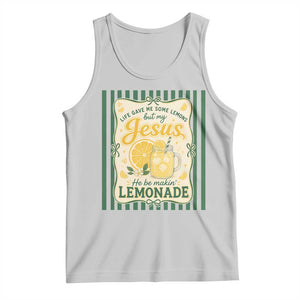 Jesus Lemonade Tank Top Funny Christian Life Gave Me Lemons But My Jesus Makes Lemonade TS10 Ash Print Your Wear