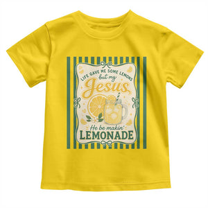 Jesus Lemonade Toddler T Shirt Funny Christian Life Gave Me Lemons But My Jesus Makes Lemonade TS10 Daisy Print Your Wear