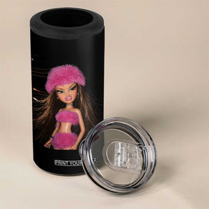 Funny Disgusting Doll Face Meme 4 in 1 Can Cooler Tumbler Expression Hilarious Sarcastic TS10 Print Your Wear