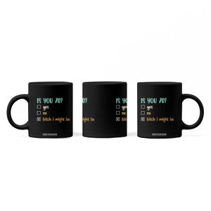 70th Birthday Coffee Mug Funny Is You 70 Gift Idea 70 Year Old TS10 Print Your Wear