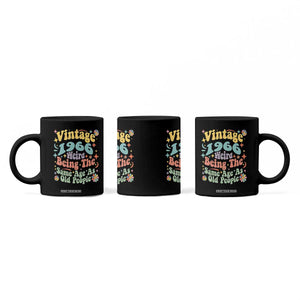 Funny 60th Birthday Coffee Mug Retro Groovy 1966 Weird Being The Same Age As Old People TS10 Print Your Wear
