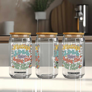Funny 60th Birthday Glass Can Retro Groovy 1966 Weird Being The Same Age As Old People TS10 Print Your Wear