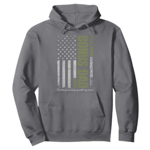 Best Effin Bonus Dad Ever Hoodie Vintage Step Dad American Flag TS10 Charcoal Print Your Wear