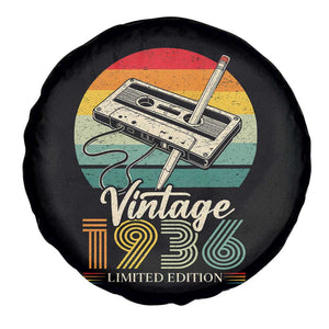 Vintage 1936 Spare Tire Cover 90th Birthday Turning 90 Year Old Gifts TS10 Print Your Wear