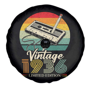 Vintage 1936 Spare Tire Cover 90th Birthday Turning 90 Year Old Gifts TS10 Print Your Wear