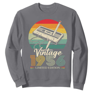 Vintage 1956 Sweatshirt 70th Birthday Turning 70 Year Old Gifts TS10 Charcoal Print Your Wear