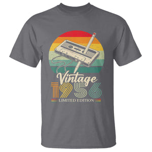 Vintage 1956 T Shirt 70th Birthday Turning 70 Year Old Gifts TS10 Charcoal Print Your Wear