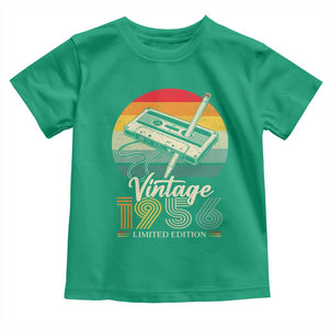 Vintage 1956 Toddler T Shirt 70th Birthday Turning 70 Year Old Gifts TS10 Irish Green Print Your Wear