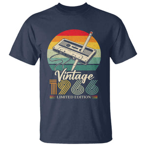 Vintage 1966 T Shirt 60th Birthday Turning 60 Year Old Gifts TS10 Navy Print Your Wear