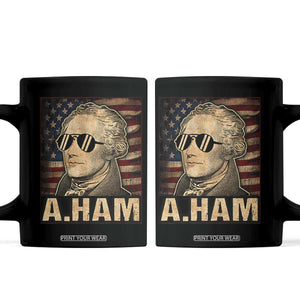 Alexander Hamilton Coffee Mug Vintage American Flag TS10 Black Print Your Wear