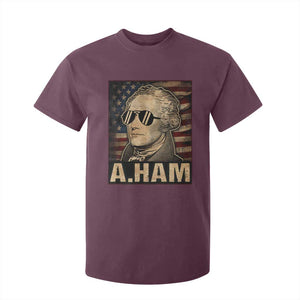 Alexander Hamilton T Shirt For Kid Vintage American Flag TS10 Maroon Print Your Wear