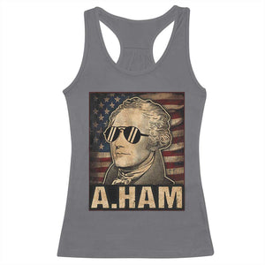 Alexander Hamilton Racerback Tank Top Vintage American Flag TS10 Charcoal Print Your Wear