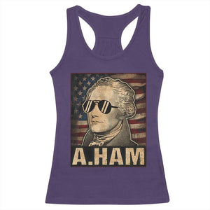 Alexander Hamilton Racerback Tank Top Vintage American Flag TS10 Purple Print Your Wear
