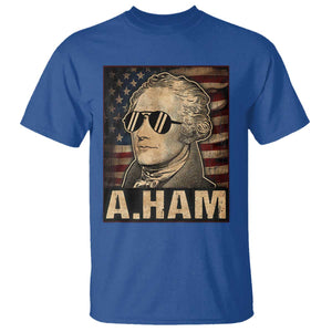 Alexander Hamilton T Shirt Vintage American Flag TS10 Royal Blue Print Your Wear