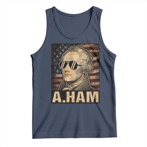 Alexander Hamilton Tank Top Vintage American Flag TS10 Navy Print Your Wear