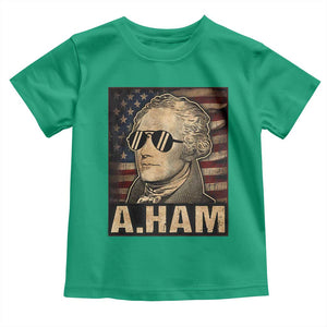 Alexander Hamilton Toddler T Shirt Vintage American Flag TS10 Irish Green Print Your Wear