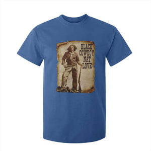 Black Cowboy Nat Love T Shirt For Kid African American Western Rodeo Melanin Black History Texas TS10 Royal Blue Print Your Wear