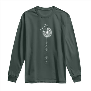 Retirement Gifts For Her Long Sleeve Shirt Retired Free And Fabulous Dandelion