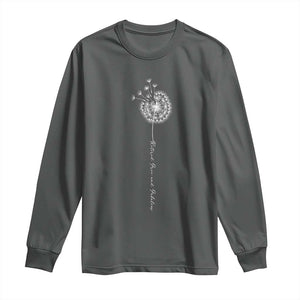 Retirement Gifts For Her Long Sleeve Shirt Retired Free And Fabulous Dandelion